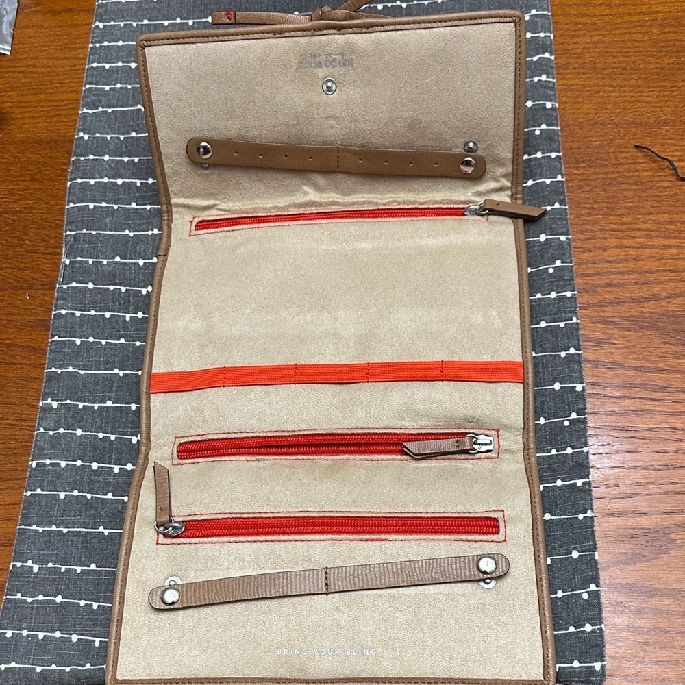 New Stella and Dot Multicoloured Jewelry Travel Organizer. - Picture 3 of 5
